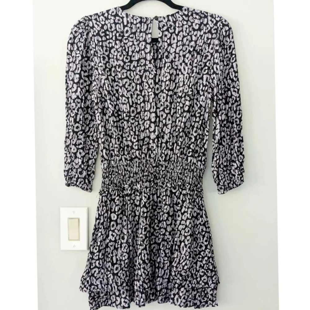Rails Inez Batik Cheetah Print Dress - Picture 8 of 8